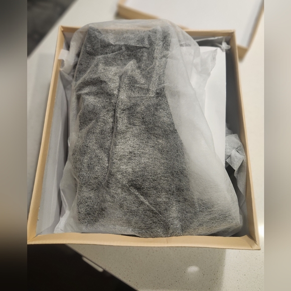 Knee high black suede boots - Picture 5 of 5